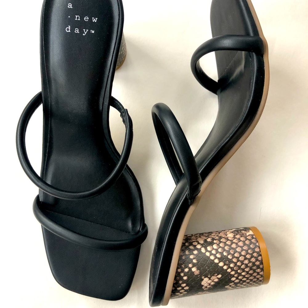 Faux Python Heels